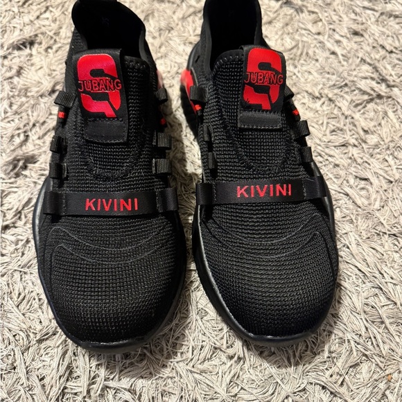 Kivini Steel Toe Safety Shoe Men 7 Women 9.5 Lightweight Comfortable Black - Picture 2 of 5